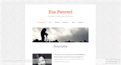 Desktop Screenshot of ezapaventi.wordpress.com