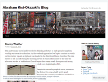 Tablet Screenshot of kistokazaki.wordpress.com