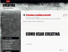 Tablet Screenshot of creatinasuplementar.wordpress.com