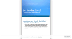 Desktop Screenshot of drjordanmetzl.wordpress.com