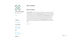 Desktop Screenshot of cie.bancdebinarybbb.wordpress.com