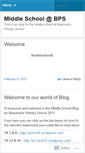 Mobile Screenshot of middlebps.wordpress.com