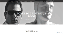 Desktop Screenshot of cristescuroberto.wordpress.com