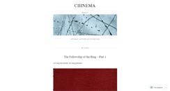 Desktop Screenshot of ciiinema.wordpress.com