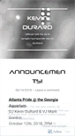 Mobile Screenshot of kevindurard.wordpress.com