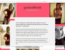 Tablet Screenshot of gorejessworld.wordpress.com