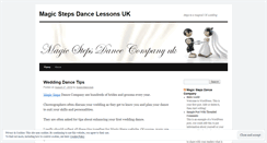 Desktop Screenshot of magicstepsdance.wordpress.com