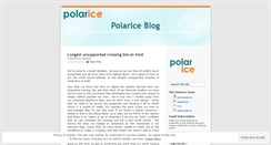 Desktop Screenshot of polariceteam.wordpress.com