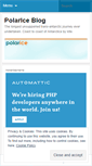 Mobile Screenshot of polariceteam.wordpress.com