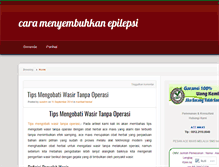 Tablet Screenshot of caramenyembuhkanepilepsi001.wordpress.com