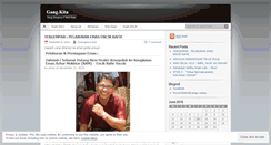 Desktop Screenshot of gangkita.wordpress.com
