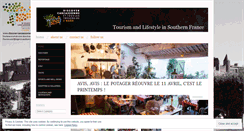 Desktop Screenshot of discovercarcassonne.wordpress.com