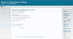 Desktop Screenshot of paulforce.wordpress.com