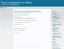 Tablet Screenshot of paulforce.wordpress.com