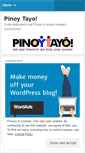 Mobile Screenshot of pinoytayonz.wordpress.com
