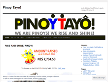 Tablet Screenshot of pinoytayonz.wordpress.com