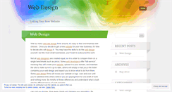 Desktop Screenshot of marylandwebdesigncompany.wordpress.com