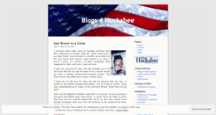Desktop Screenshot of blogs4huckabee.wordpress.com