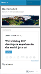 Mobile Screenshot of belzebub2.wordpress.com