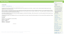 Desktop Screenshot of fivealivefootball.wordpress.com