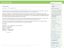 Tablet Screenshot of fivealivefootball.wordpress.com