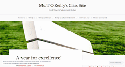 Desktop Screenshot of msoreilly.wordpress.com