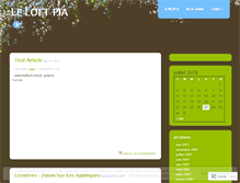 Tablet Screenshot of leloftpia.wordpress.com