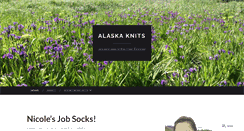 Desktop Screenshot of alaskaknits.wordpress.com