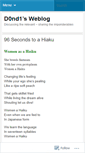Mobile Screenshot of d0nd1.wordpress.com