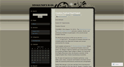 Desktop Screenshot of devaultam.wordpress.com