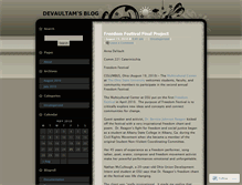 Tablet Screenshot of devaultam.wordpress.com