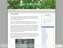 Tablet Screenshot of housegirrl.wordpress.com