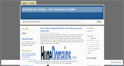 Desktop Screenshot of nguyenbathanh01.wordpress.com