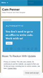 Mobile Screenshot of iamcampenner.wordpress.com