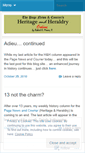 Mobile Screenshot of heritageandheraldry.wordpress.com