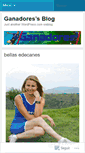 Mobile Screenshot of ganadores.wordpress.com