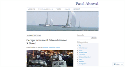 Desktop Screenshot of abowd.wordpress.com