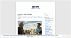 Desktop Screenshot of epulare.wordpress.com