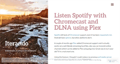 Desktop Screenshot of iterando.wordpress.com