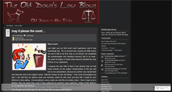 Desktop Screenshot of lawdawgblawg.wordpress.com