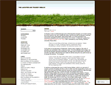 Tablet Screenshot of laughterandtragedy.wordpress.com