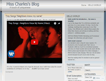 Tablet Screenshot of annettecharles.wordpress.com