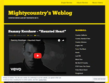 Tablet Screenshot of mightycountry.wordpress.com