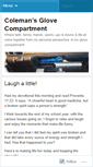 Mobile Screenshot of colemanspace.wordpress.com
