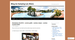 Desktop Screenshot of campinglesalizes.wordpress.com