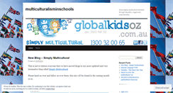 Desktop Screenshot of multiculturalisminschools.wordpress.com