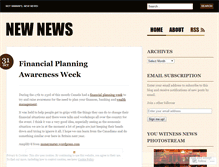 Tablet Screenshot of n00news.wordpress.com