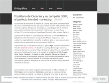 Tablet Screenshot of grifografico.wordpress.com