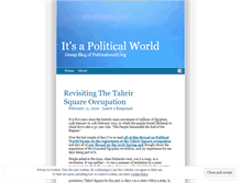 Tablet Screenshot of itsapoliticalworld.wordpress.com