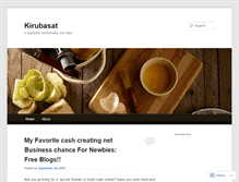 Tablet Screenshot of kirubasat.wordpress.com